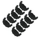 thumbnail image 2 of Guardurnaity 5 pares de sujetador adhesivo reutilizable para mujer, cubierta reafirmante, silueta con confianza, parche para el pecho, sujetador Accesorios de disfraces 20.9 x 11.1 cm Negro, 2 of 3