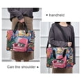 thumbnail image 6 of FORMRS 16" Laptop Bag Carrying Sleeve Case with Handle Travel Shoulder Briefcase, Art Cat, 6 of 8