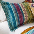 thumbnail image 2 of Global Trends Santa Fe Quilt Cotton Reversible with Shams and Decorative Pillows, 5-Piece Full/Queen, 2 of 6