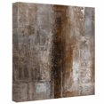 thumbnail image 2 of Ships Next Day Canvas Wall Art 12"x12",Brown Wood Framed Canvas Print Painting,Retro Oil Painting Modern Abstract Art Aesthetics Ready to Hang Small Picture Wall Decor for Kitchen Dining Room Office, 2 of 9