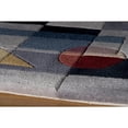 thumbnail image 2 of Momeni New Wave 2'6" X 12' Contemporary Hand Tufted Wool Runner Rug in Blue, 2 of 4