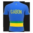 thumbnail image 2 of Gabon Full Zipper Bike Short Sleeve Cycling Jersey  for Men - Size 4XL, 2 of 4
