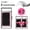 0.03 CC, variant on Qeelasee 2 pcs Matte Black False Eyelash Extensions 0.07mm Soft Volume Fan Individual Lashes Supplies CC Curl 15 mm