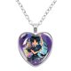 thumbnail image 3 of Nevermore-colgante en forma de corazón de Addams para mujer, collar, Gargantilla, joyería hecha a mano, regalo de cumpleaños, 3 of 4