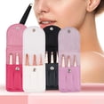 thumbnail image 1 of 3Pcs/Set False Eyelashes Clips Multifunctional Eyebrow Trimming Stainless Steel Flat Slanted Pointed Oblique Eyebrow Tweezers Makeup Tools, 1 of 8