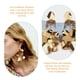 thumbnail image 4 of KAKOWELY 1 par de pendientes de temperamento para mujer, exquisitos pendientes colgantes con forma de flor., 4 of 5