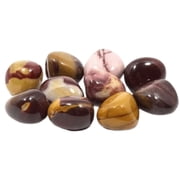Crystal Joys Mookaite Jasper Tumbled Stone – Earthy & Unique, 0.5-1 Inch (1 Piece)