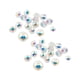 thumbnail image 1 of 200 cuentas redondas de cristal de 8 mm para hacer tú mismo, cuentas chapadas de colores, accesorios para bisutería, collares y pulseras., 1 of 6