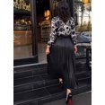 thumbnail image 3 of Elegant women's pleated skirt ightweight and comfortable., 3 of 5