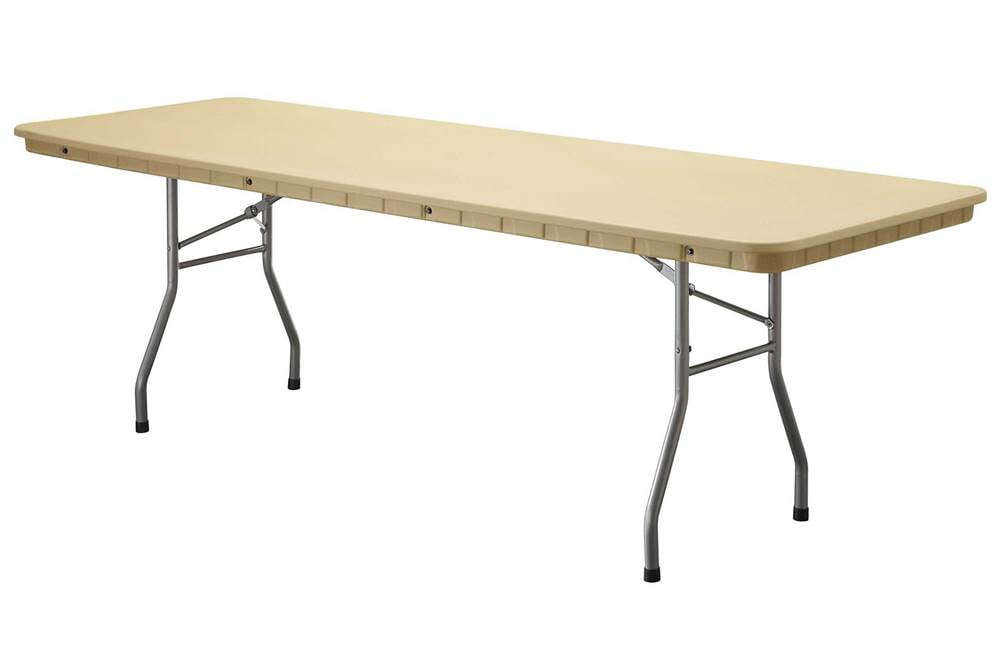 Contemporary Rectangular Banquet Table Walmart Com Walmart Com