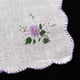 thumbnail image 4 of 2x 3 Piezas Pañuelo de Encaje Floral de Algodón para Mujer Pañuelos Pañuelos 2 piezas, 4 of 8