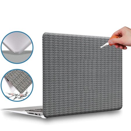 SaharaCase - Woven Laptop Case for Apple MacBook Pro 13" Laptops - Charcoal