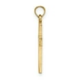 thumbnail image 2 of FJC Finejewelers 14k Yellow Gold Cross with Cross Center Line Frame Charm, 2 of 4