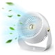 thumbnail image 1 of Ventilador recargable, batería de 6000 mAh, 4 velocidades con temporizador, genérico, 1 of 7