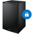 thumbnail image 2 of Midea MRU03M2ABB Upright Freezer 3.0 Cubic Feet with Door Lock, Black | 3.0 Cubic Feet, 2 of 5