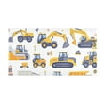 thumbnail image 2 of Bath Mat Soft Plush Non-Slip Absorbent Bathroom Rugs 39"x20" Excavator Dump Truck, 2 of 8