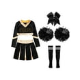 thumbnail image 3 of Kaerm Uniforme de Cheerleading pour Filles Tenues de Cheer Métallique Patchwork Costume de Performance D06 14, 3 of 5