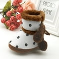 thumbnail image 5 of HUANBAI Baby Girls Boys Soft Booties Snow Boots Toddler Warming Shoes 12, 5 of 5