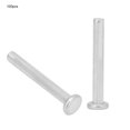 thumbnail image 2 of Flat Head Solid Aluminum Rivet  Solid Rivet 100pcs M2.5x18/20mm Flat Head Aluminum Rivets Countersunk Solid Rivets M2.5x18, 2 of 8