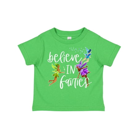 

Inktastic Believe in Fairies Gift Toddler Boy or Toddler Girl T-Shirt