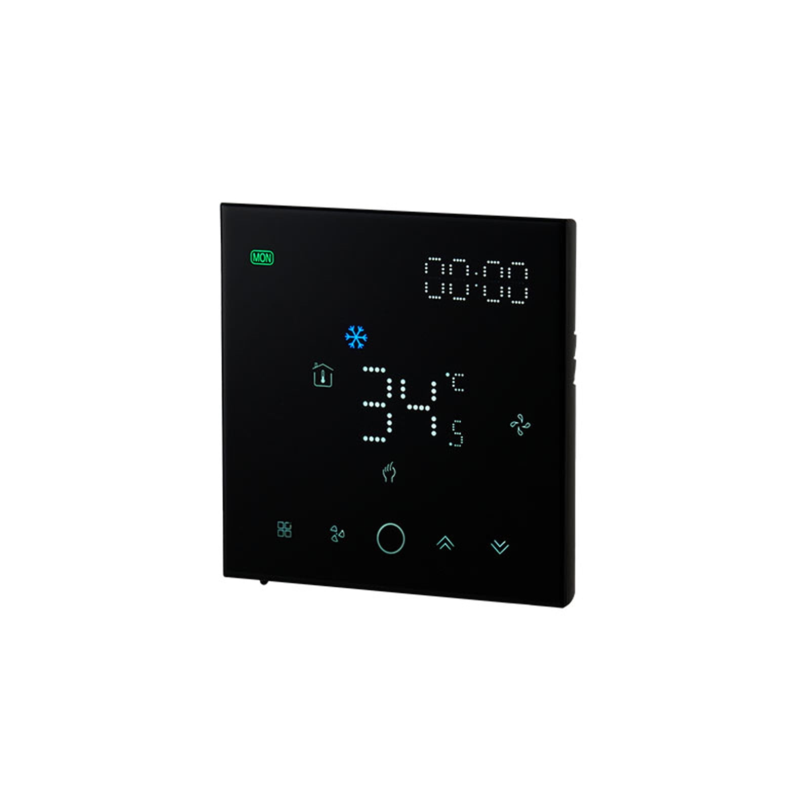 ZigBee VRF/VRV Central Air Conditioning Thermostat - Digital Temperature Controller with Tuya Smart Life App, Remote Control for Home Automation