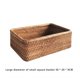 thumbnail image 2 of Cesta de mimbre tejida a mano Monstrate L/30*20*9CM, 2 of 6
