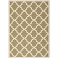 thumbnail image 1 of Safavieh Courtyard Green Indoor Outdoor Rug - 6'7" x 9'6", 1 of 4