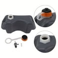thumbnail image 4 of Lawn Mower Fuel Gas Tank Lawnmower Engine Fuel Tank Replacement With Cap, 4 of 10