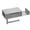 #2041-Silver, variant on Cevemin 304 Stainless Steel Toilet Paper Holder with Shelf and Lockable Storage Compartment - Drill-Free Adhesive or Screw Mount for Bathroom Toilet Paper Organizer