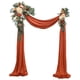 thumbnail image 3 of Kit De Flores De Arco De Boda Swag Floral Para Decoración De Fondo De Boda Rojo Sunnimix Guirnalda de arco de boda, 3 of 8