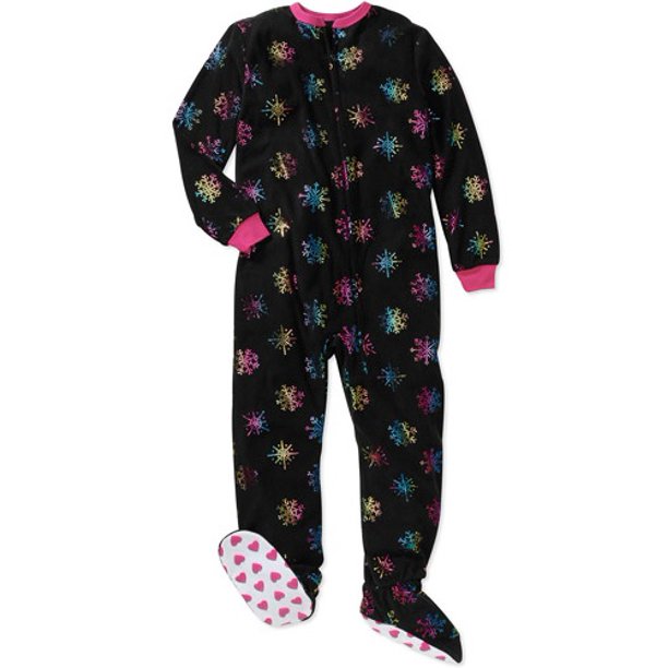 Girls' Footed Blanket Sleeper Pajama