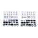 thumbnail image 4 of KAKOWELY Estuche De Grommets De Goma Duradera En Color Negro Para Reparación Y Cableado, 4 of 7