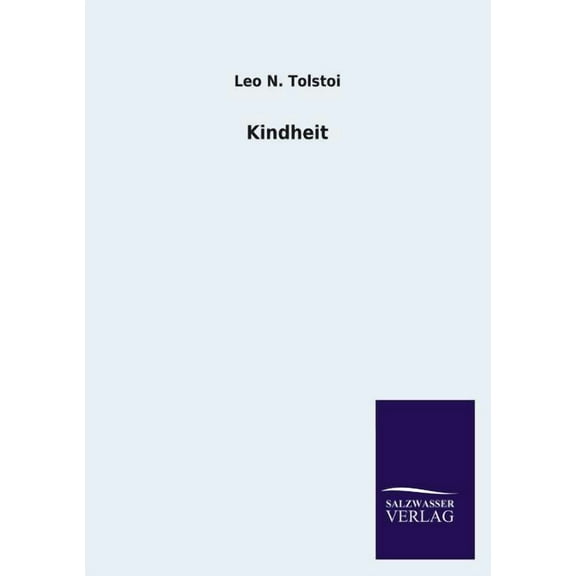 Kindheit (Paperback)