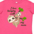 thumbnail image 4 of Inktastic Hanging with My Nana Boys or Girls Toddler T-Shirt, 4 of 5