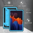 thumbnail image 6 of FIEWESEY for Samsung Galaxy Tab S8 Plus/Tab S7 Plus Tablet Case,Shock-Resistant Drop-Proof Hybrid Rugged case(Built-in Stand), for Samsung Galaxy Tab S8 Plus/S7 Plus 12.4 inch Tablet(Blue), 6 of 7