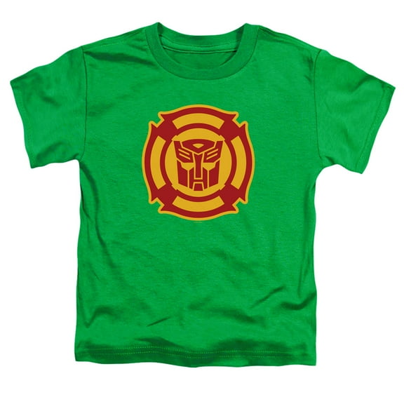 Transformers Rescue Bots Logo S/S Toddler T-Shirt Kelly Green