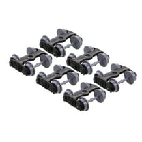 AURARMLET 6-Pack Replacement Toy Train Wheels for Model Trains, and Easy to Install, Perfect for Repairs and Projects