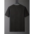 thumbnail image 2 of Men's Music Player Print Short Sleeve T-Shirts, Comfy Casual Elastic Crew Neck Tops, Men's Clothing Tee For Adult, Men, Women, Teen, Teenager, Adolescent, Youth, 2 of 7