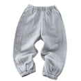 thumbnail image 3 of Avtoify Boys Pants Boys Girls Side Stripe Jogger Pants Elastic Waist Loose Cuffed Sweatpants, 3 of 9