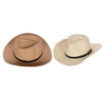 thumbnail image 1 of 2Pcs Hombres Mujeres Para Sombrero Tejido Panamá Fedora Gorra Con Banda Para El Sudor, 1 of 9