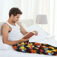 thumbnail image 5 of Honiee Construction Truck for men - a sleek fusion of Straight Pajama Pants, versatile Lounge Pants, and cozy Sleepwear, all rolled into one-Medium, 5 of 6