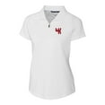 thumbnail image 2 of Women's Cutter & Buck White Western Kentucky Hilltoppers Forge Stretch Polo, 2 of 3