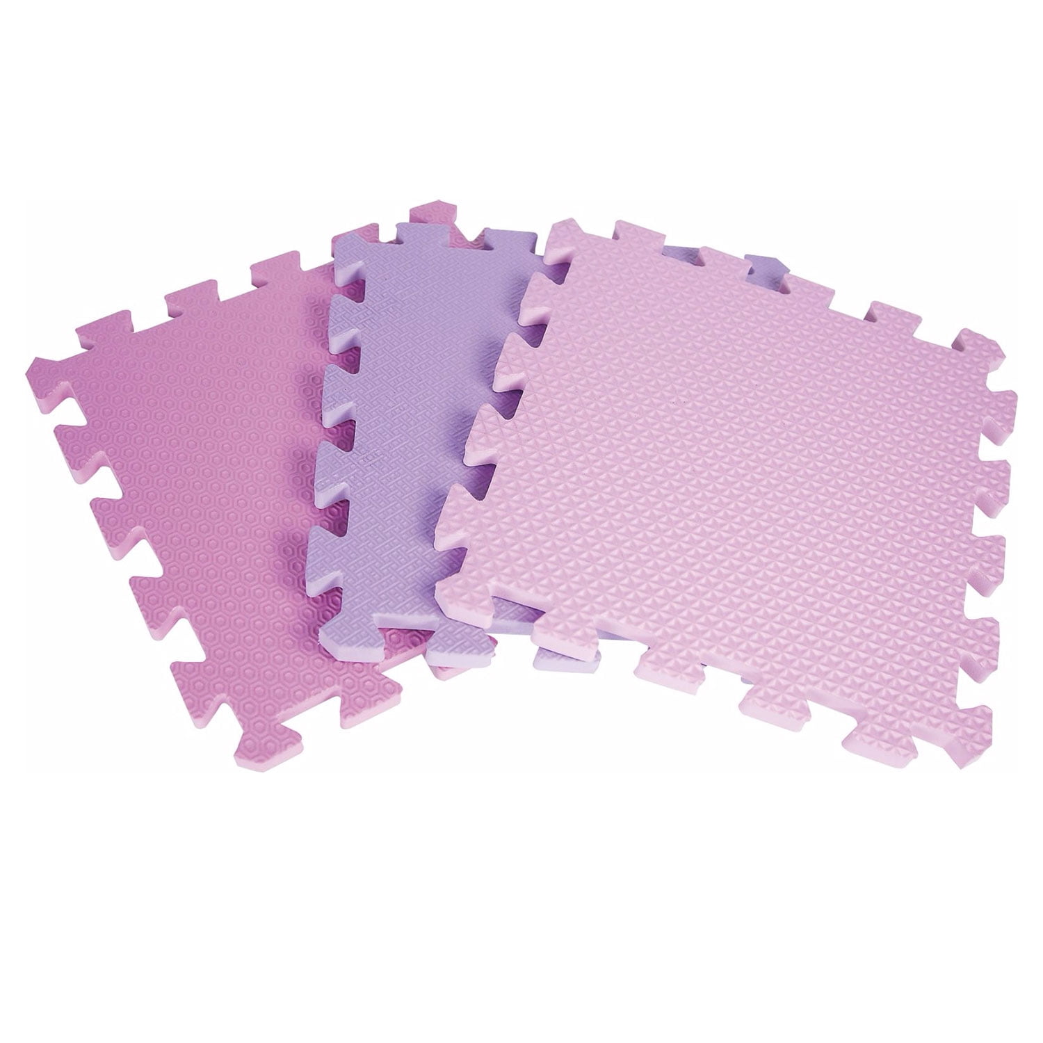 pastel foam play mat