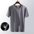 thumbnail image 5 of ZZHZGZ Mens 4Th of July Shirt Men T Shirt Summer Ice Mesh Eyes Men's T Shirt Breathable Large Size Casual Sweatshirt L, 5 of 5
