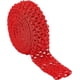 thumbnail image 1 of Cinta elástica de ganchillo de poliéster de 5,5 yardas y 1,6" de ancho para diadema, accesorios para el cabello, cintas para el pelo tipo tubo, color rojo, 1 of 9