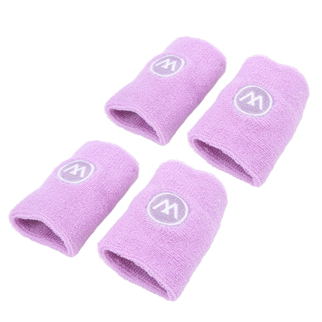 Muñequera Deportiva Para Mujeres Y Hombres, 2 Pares De Muñequeras Deportivas