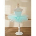 thumbnail image 4 of iiniim Kids Girls' Shiny Sequins Splice Tulle Tutu Princess Dress Leotard Ballet Dance Size 2-12, 4 of 7