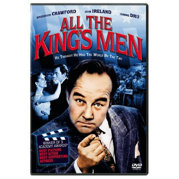 All the King's Men 1949 SEALED New DVD Broderick Crawford 3 ACADEMY AWARDS!