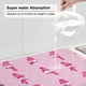 thumbnail image 5 of Balery Pink Scarf Snowman Alfombrilla de Secado para Cocina, 18x24 Pulgadas, Súper Absorbente para Platos y Encimeras, 5 of 7