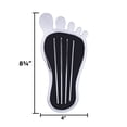 thumbnail image 5 of United Pacific S1020 Chrome 9-inch Barefoot Shape Gas Pedal Cover, All Metal Construction, Accelerator Pad Cover – ONE Foot Pedal Cover, 5 of 7